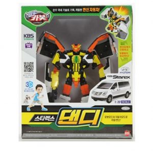 Hello CARBOT Dandy Transformation Robot Easily Transform a Robot into a car Toy