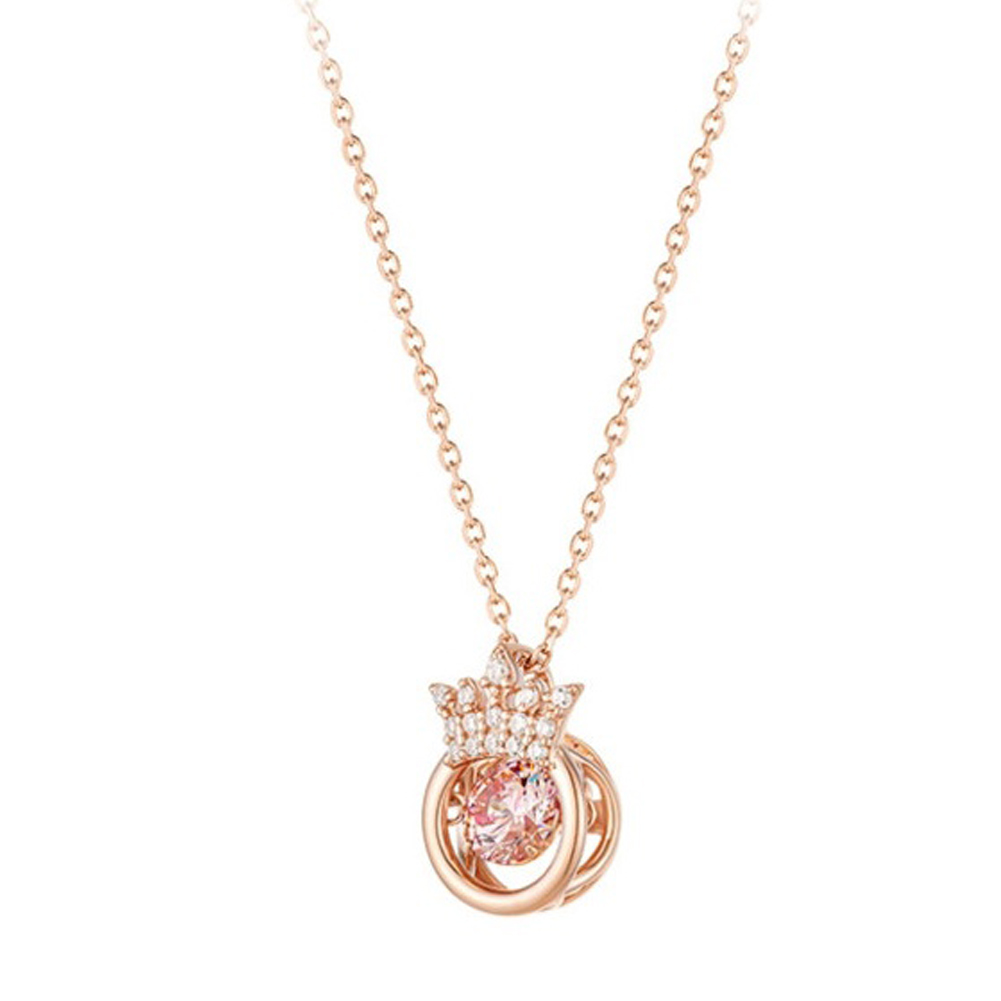 J.ESTINA Trema Mioello Necklace JJT1NQ9AS400SR420 925Silver + Rose gold ...