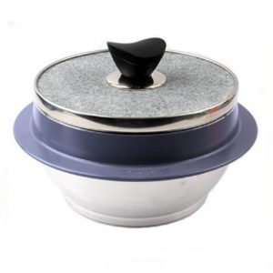 Kitchen art Non-stic Traditional Stone Rice Cooker Cauldron Multi Cooker 15cm Nurungji,Crust of Overcooked Scorched Rice Korea for 2~3 people