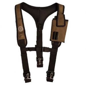 Gentle Prince JK Belt Suspenders Construction Work Suspenders comfortable foam shoulder with padder cell phone storage pocket