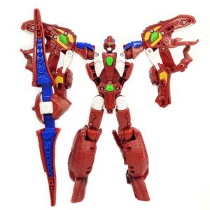 Hello Carbot Cretaceous Period Tyracules Robot transforms into dinosaur