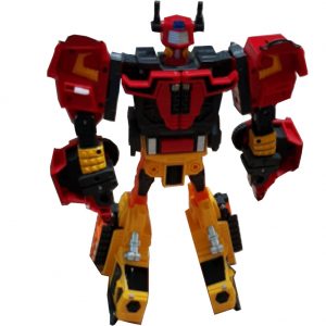 Hello carbot Brave Road transformation robot a truck and a bulldozer combine to form one robot 12.59×4.72×14.29 (in)