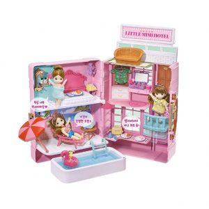 Mimi World Little Mimi Let’s Travel Bag Hotel Doll’s House- A handbag turns into a hotel  20″x 5.1″ x13″