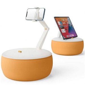 Withmolly SU2 Smartphone Holder Bed Cushion Mount – Heavy Duty Phone Holder with 360 Degree Adjustable Cradle, Home Office Accessories 12 X 12 X 8( inch)