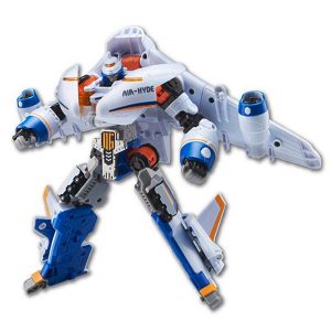 Tobot V Airhide  Robot transforms into an airplane 8.6 x 4.2 x 11 (in)