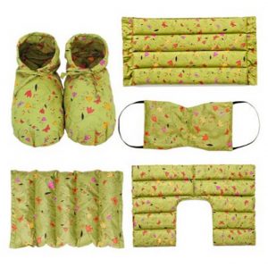 5 set cold and hot Herbal Steam pack Eye, shoulder, abdomen, foot , multi-purpose pack,Lavender, Lemongrass, Rosemary, Cassia Torre  Green