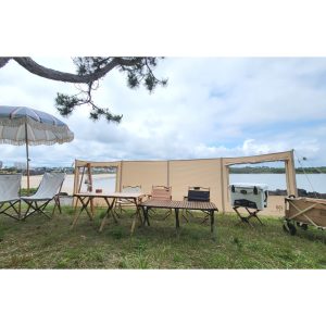 Wimocam Emotional Window camping Windscreen 600 Window Type Cotton TC Sidewall 236(L)x57(W) inch