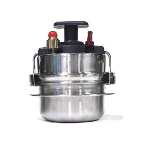 Object 2 person IH stainless steel pressure cooker 5.9×5.1×2.8inch