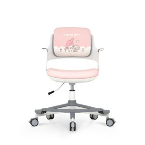 With molly Linbak My Melody  Kids Study Chair, Children School Study Chair for 5-14 Years Old, Student’s Study Computer for Home School Use