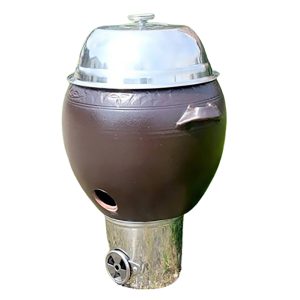 Jar Barbecue Grill Smoked Pork Belly Roast Smoked BBQ Camping grill  12.9×11.8inch