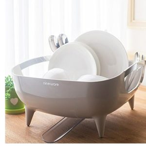 Used Nineware Volume Dish Drying Rack 15×13.4×7.1″