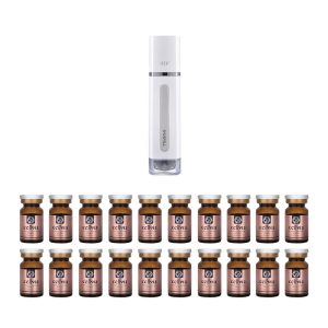 With Molly Shuspell Air Therapy Galvanic Device Set Home Care System + Selvia Ampoule 20ea