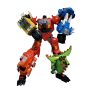 King Dino Force 5 Dinosaurs Transform into one Robot 26.1×20.2×4.3in