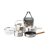 Kazumi Premium camping outdoor Stainless Steel Clad Cook Set 6P