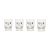 Funny Drunken facial expression change emoticon soju glass set 4P