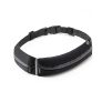 More freedom in outdoor activities 2-pocket ultralight running belt adjustment strap Black