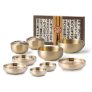 12PCS Korean style Oriental Titanium Luxury Tableware Set  for 2 people