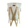 Camping Fabric Woodhamper Canvas Ivory 15.7×27.5inch