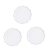 With Molly flower Dessert Plate White 3P 8.2inchx 0.7inch