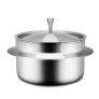 With Molly VRCIN 3-layer design ensures rapid and even heat distribution inside the pot  various heat sources 5.5 (diameter) x 3.2 (height) inches