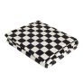 With Molly Soft Microfiber Blanket Soft Lightweight Camping Blanket for Travel/Bedroom/Outdoor checkerboard  47×78.7in