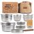 With Molly 3-ply stainless steel camping cooker pot set  for Outdoor Camping Hiking Picnic Included Carry Bag 15p