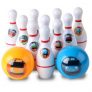 Barney Land Tayo Kids Bowling Playset Tayo bowling pin x10ea ,  bowling balls x 2ea ,Stickers