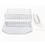 Withmolly CM22 Premium all Stainless Steel Dish Dry Rack Drying Drainer Kitchen Holder Organizer  16.9 x 12.2 x 5.5(in)