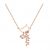 DOKKEBI Necklace Goblin Pink Gold Color Plate 925 Silver Necklace Destiny Silver Cubic Silver TVN Korea Drama TV STAR ‘Kim Go Eun’ DOKKEBI Necklace