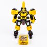 Metal Cardbot Dexter Two Transformation Robot Vehicle Mode, Yellow 7.5(W) x 5(D) x 9(H) inch