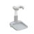 With Molly  Baby Easy Bath Bath Shower Helper Handles for Tube Adjust Length Stand Gray16.5(W)x18.3(D)x14.5~20.5(H)inch 4.9lbs