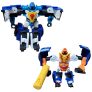 Hello Carbot Lucky Punch Transformation Robot- Two robots transform into one robot or car 2.5×11.8×5.7in