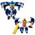 Hello Carbot Lucky Punch Transformation Robot- Two robots transform into one robot or car 2.5×11.8×5.7in