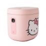 WithMolly Sanrio Hello Kitty Rice mini cooker pink 220VProvide 110 volt transformer  5.9×6.9×7.1(in)