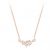 J.ESTINA LALA J Necklace J JJPJNQ9AF509SR420 925 Silver + Rose gold plating  – Korea famous – singer -IU necklace