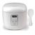 Kitchen Flower Rosa Rice Cooker for 1-3 People, Delicious rice, 24 Hours Preset，Portable Rice Cooker 3 Cups 9.4″ x 8.3 ” x 7.9″, White , 220V( Provide 110 volt transformer)