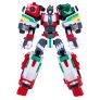 Metal Cardbot Mega Embler Two Transformation Robot Vehicle Mode  7.6(W) x 3.4(D) x 8.3(H) inch