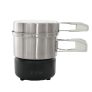 Travel Free Volt Induction With 2PCS Pot Set Various Uses Portable Multi-functional Small Pot  6.5(diameter) x 4.7(height) in