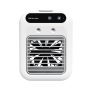 Mini air conditioner low noise large air volume office/sleep/camping outdoor portable air conditioner powerful cooling easy to use usb charging white 2.5(W)x4.5(D)x8.5(H)inches