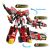 Miniforce Super TrihoKing 3 stage transformation Hawk Mode, Robot Mode, and Vehicle Mode 18.3 x 4.9 x 16.1(in)