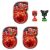 Miraculous Ladybug Auto  Return 3pcs Yo-Yo+ candy 8g with Random Ladybug Character Seal 1pc