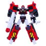 Metal Card Bot Phoenix Fire Two Transformation Robot Vehicle Mode 7.8(W) x 4(D) x 8.3(H) inch