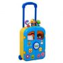 Pororo Talking Refrigerator Carrier Picnic Set with Pororo and Friends 3 figures. 9 accessories, stickers BLUE