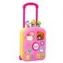 Pororo Talking Refrigerator Carrier Picnic Set with Pororo and Friends 3 figures. 9 accessories, stickers Pink