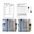 Attaches anywhere Detachable attachment schedule Planner Detachable Refrigerator Memo Sheet Memo Sticker_2P+board marker 2P set