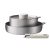 Modori stainless steel Cookware Set of 3P with magic handle