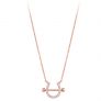 STONE HENGE 14K Rose Gold  LuckyU P1406  Korea actress  Jeon Ji Hyeon , Han So-hee Necklace