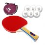 Gentle Prince Shake Table Tennis Paddle Set with Balls 6p + storage bag