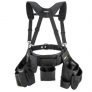 TOUGHBUIL  TB303-6  Lightweight Multi tool holders Suspender  + Multi Tools Holster + a Wide Width Belt + 2pcs Nail pocket waist up to 48 inches