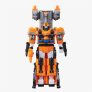 With Molly Boom Turmeric Orange Special Pack – Robot transforms into a fire truck 12.8(W)x6.1(D)x14.5(H)inch